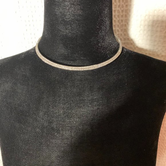 Elegant Rhinestone Choker Necklace by Ballet - Picture 2 of 7